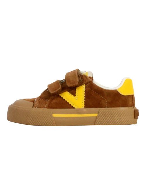 Basket Cuir Enfant Victoria - Kiabi Basket Cuir Enfant Victoria - Kiabi
