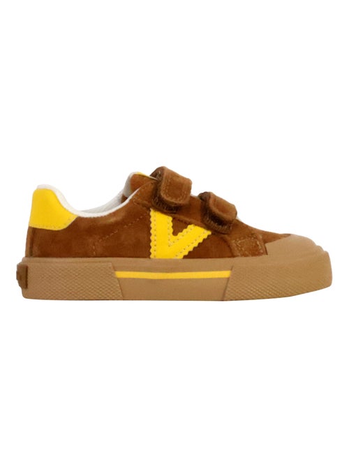 Basket Cuir Enfant Victoria - Kiabi Basket Cuir Enfant Victoria - Kiabi