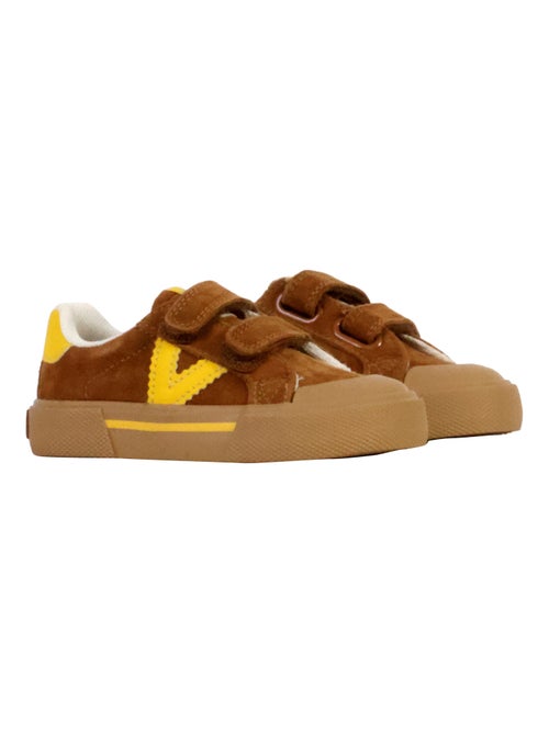 Basket Cuir Enfant Victoria - Kiabi Basket Cuir Enfant Victoria - Kiabi
