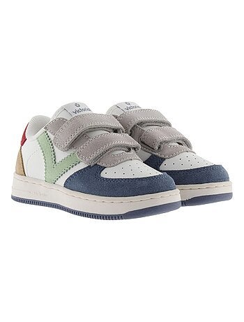 Basket Cuir Enfant Victoria