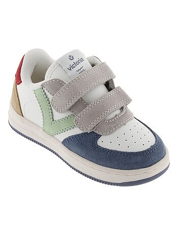 Basket Cuir Enfant Victoria