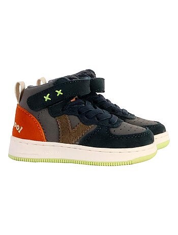 Basket Cuir Enfant Victoria