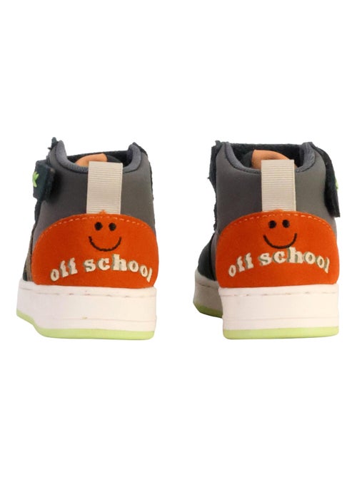 Basket Cuir Enfant Victoria - Kiabi