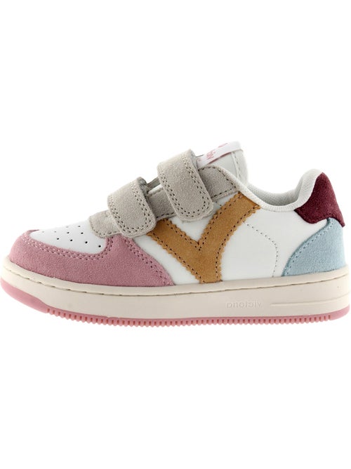 Basket Cuir Enfant Victoria - Kiabi