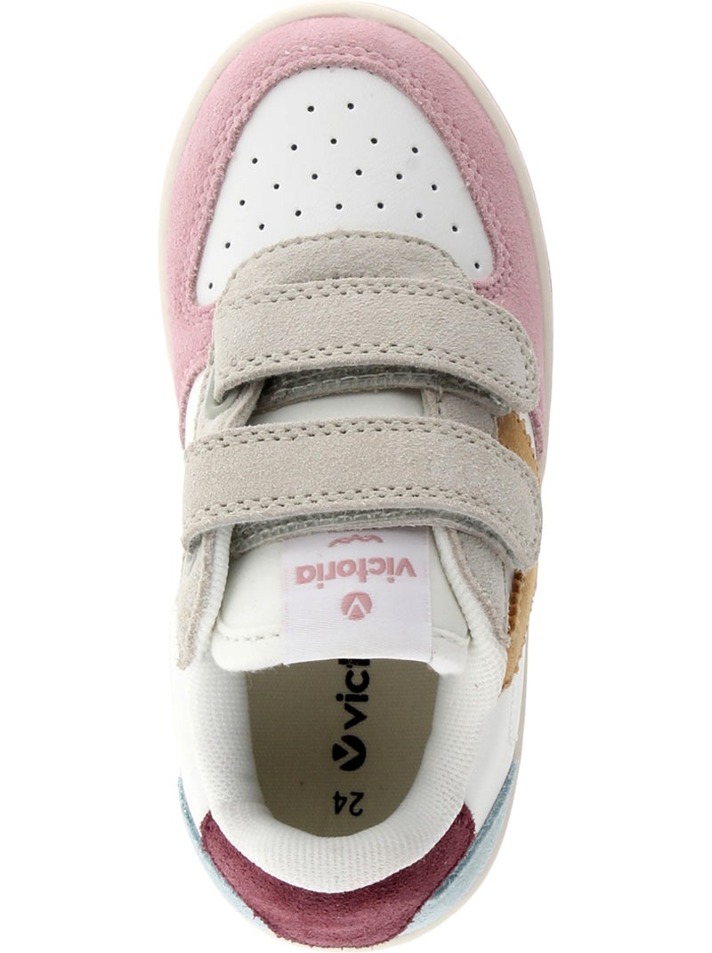 Basket Cuir Enfant Victoria Rose - Kiabi