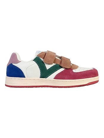 Basket Cuir Enfant Victoria