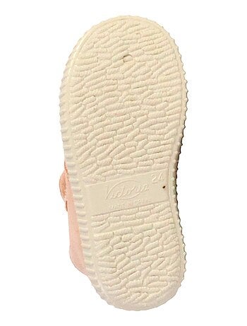 Basket Cuir Enfant Victoria