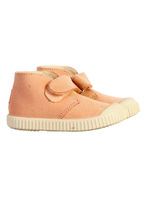 Basket Cuir Enfant Victoria - Kiabi