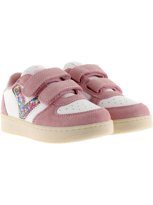 Basket Cuir Enfant Victoria - Kiabi
