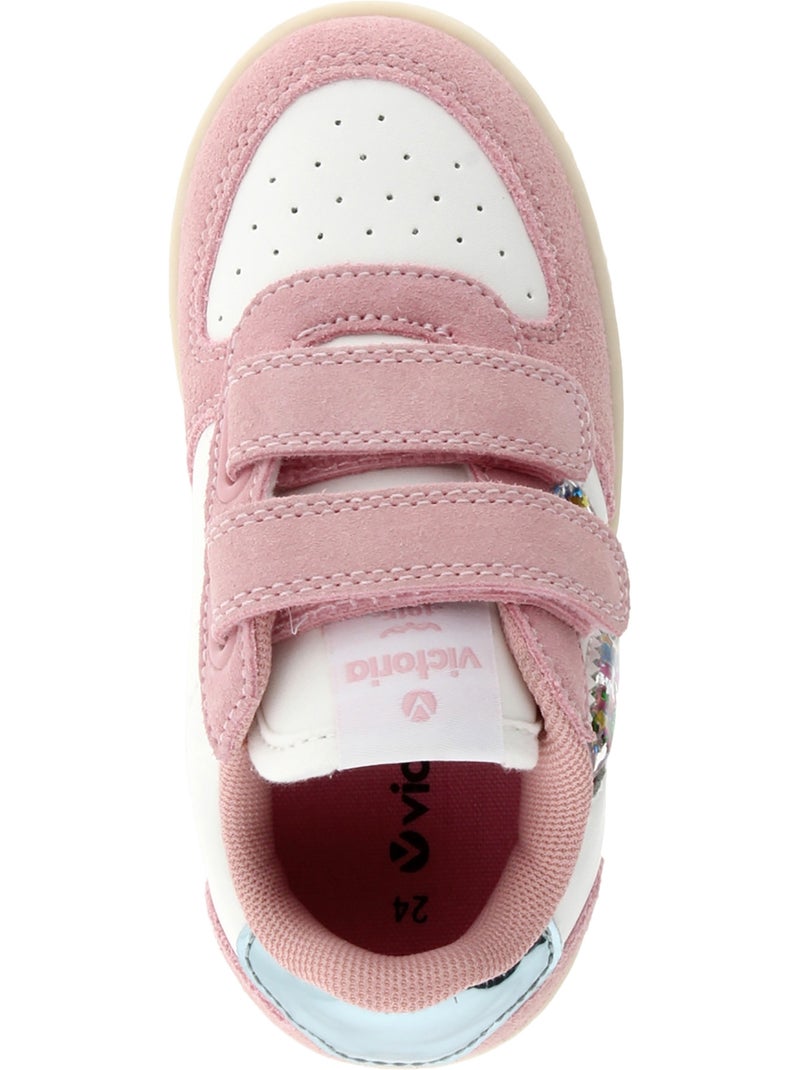 Basket Cuir Enfant Victoria Rose - Kiabi