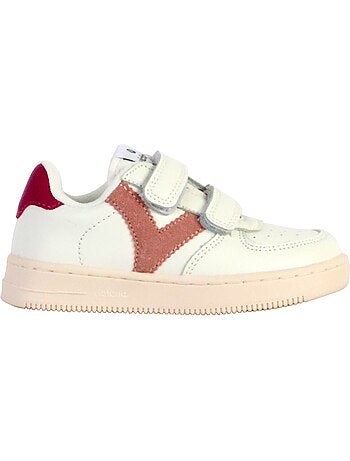 Basket Cuir Enfant Victoria