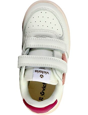 Basket Cuir Enfant Victoria