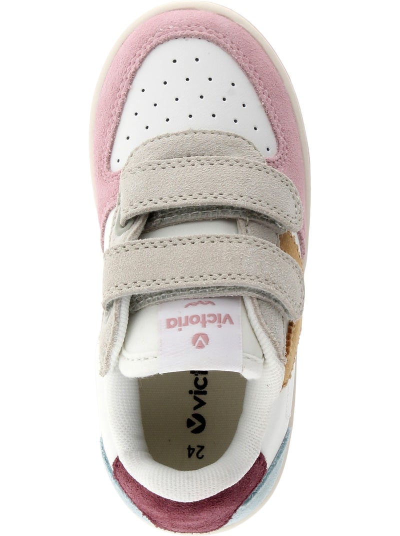 Basket Cuir Enfant Victoria Rose - Kiabi