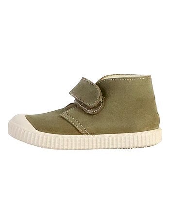 Basket Cuir Enfant Victoria