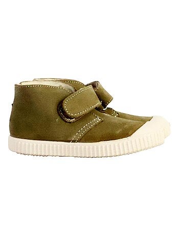 Basket Cuir Enfant Victoria