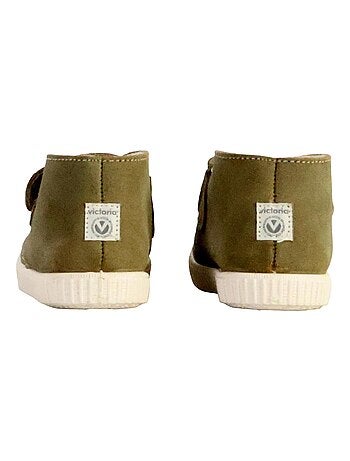 Basket Cuir Enfant Victoria