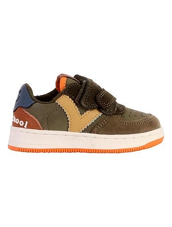 Basket Cuir Enfant Victoria