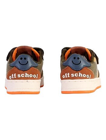 Basket Cuir Enfant Victoria