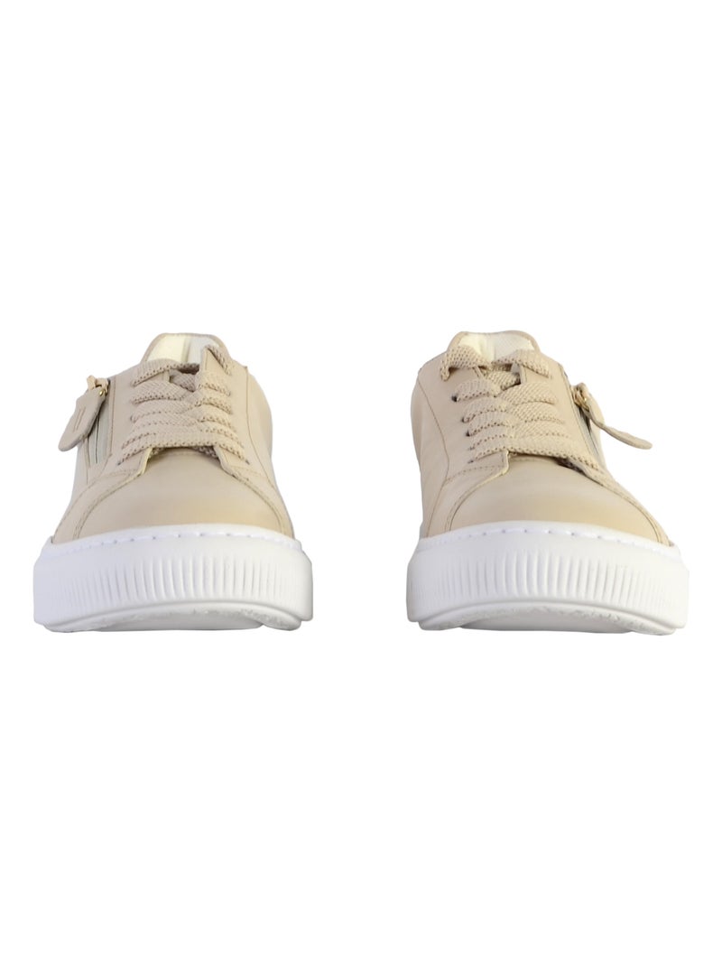 Basket Cuir Gabor 86,578 Beige - Kiabi