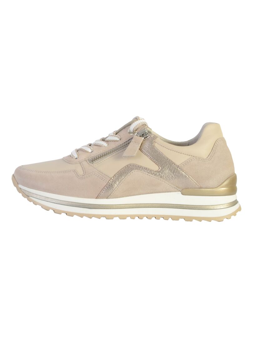 Basket cuir Gabor Cervo Foular Beige - Kiabi