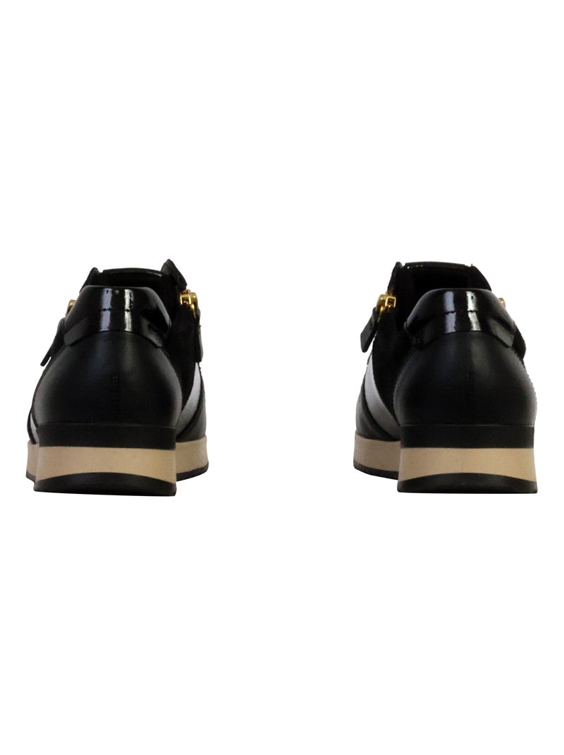 Basket Cuir Gabor Doré/or - Kiabi