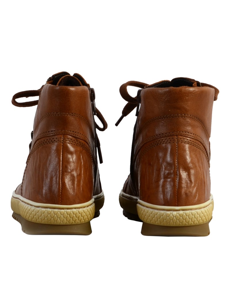 Basket Cuir Gabor Dream Foular Snake Marron - Kiabi