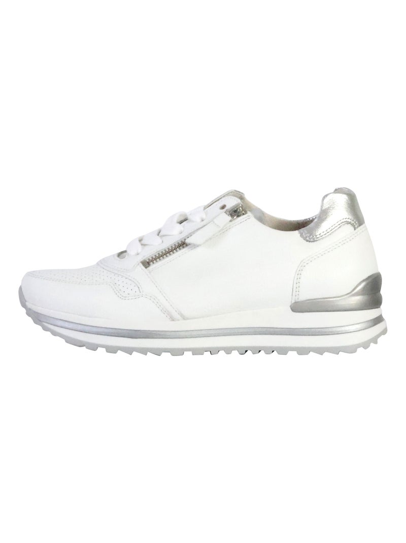 Basket Cuir Gabor FI. Twist Blanc - Kiabi