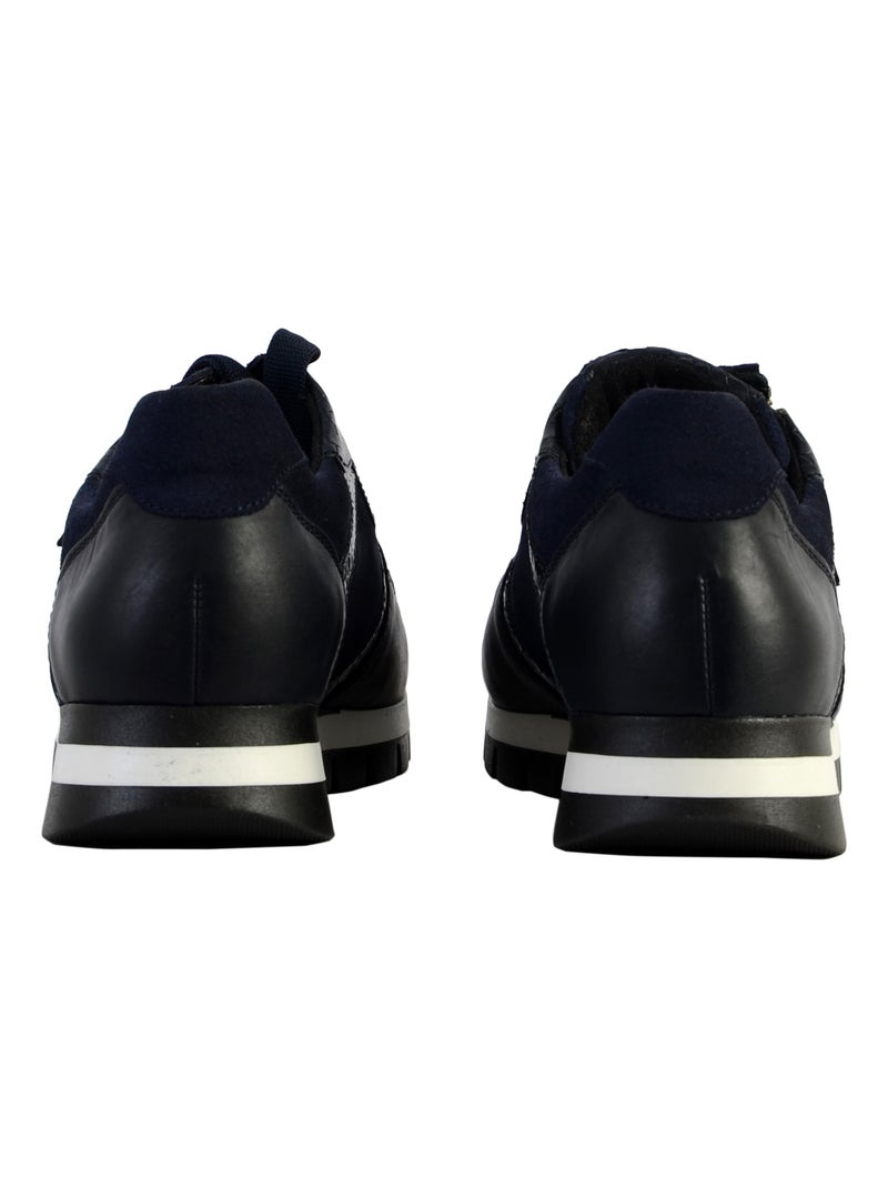 Basket Cuir Gabor Microfutter Bleu marine - Kiabi