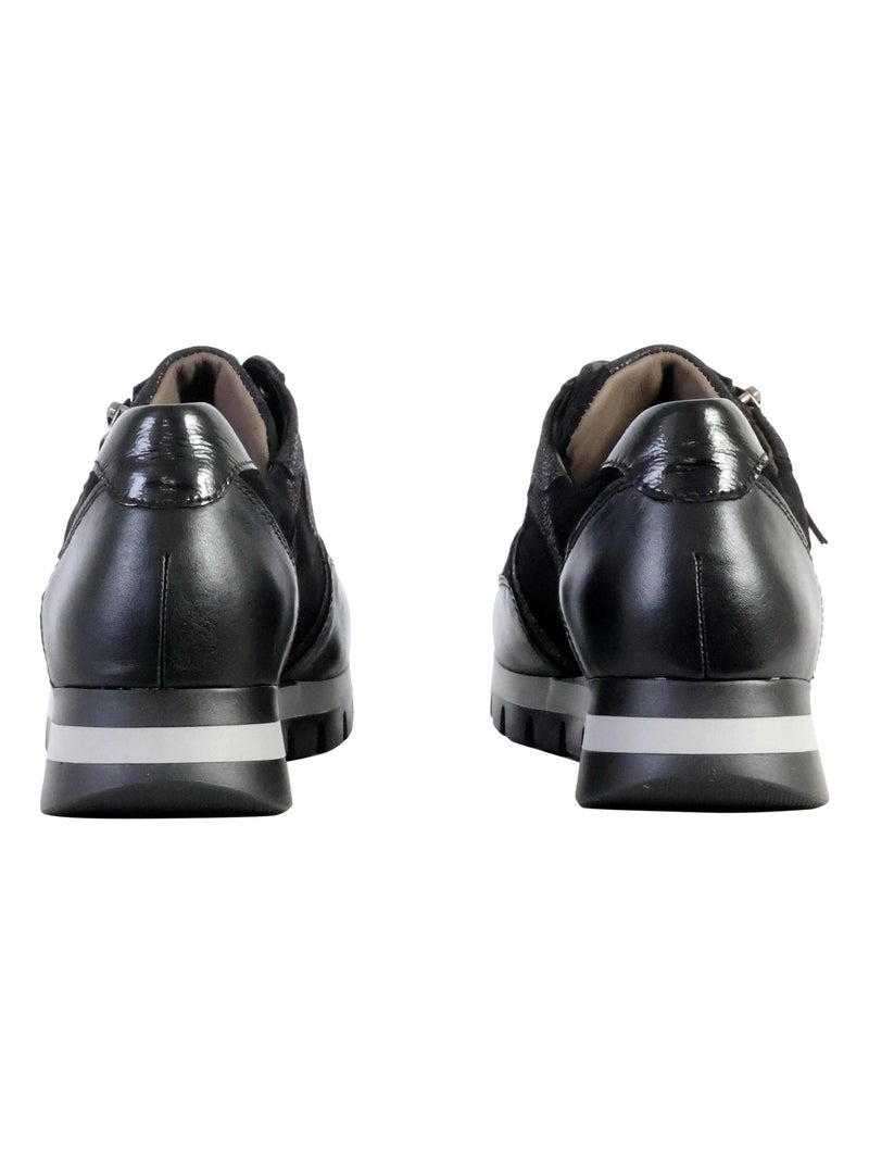 Basket Cuir Gabor Samtch Noir - Kiabi