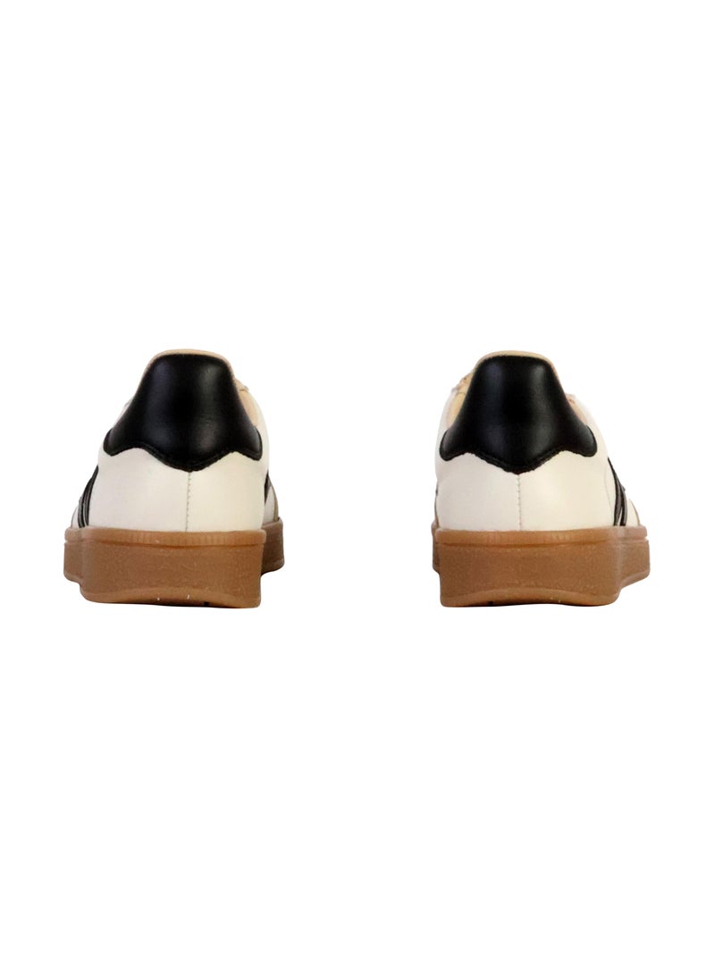 Basket Cuir Gant Cuzima Beige - Kiabi