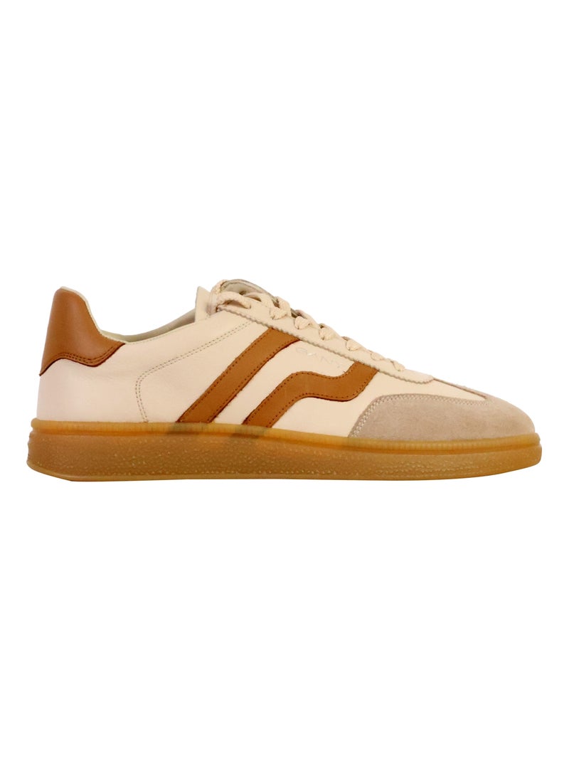 Basket Cuir Gant Cuzmo Beige - Kiabi