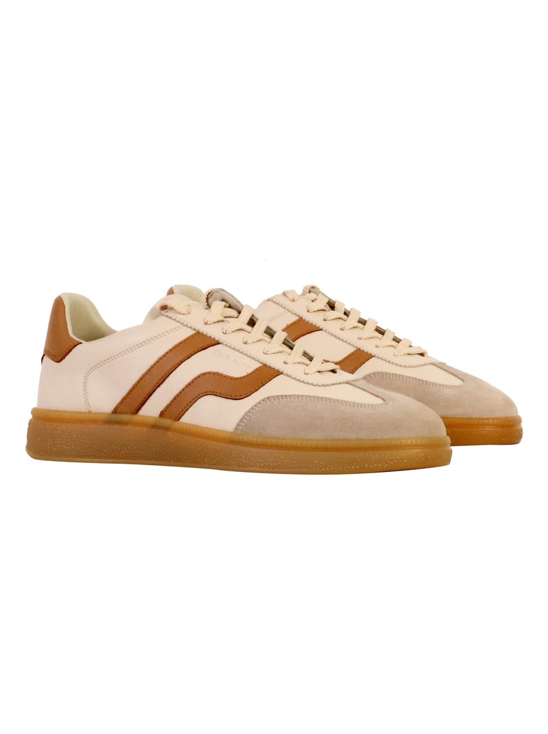 Basket Cuir Gant Cuzmo Beige - Kiabi