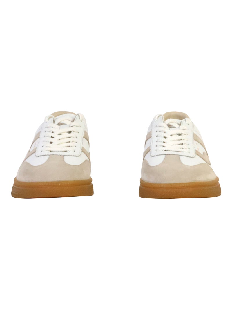Basket Cuir Gant Cuzmo Blanc - Kiabi