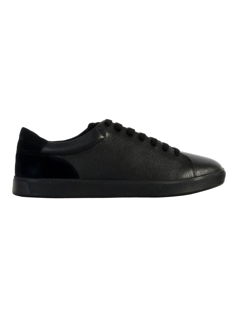 Basket Cuir Geox Avola Noir - Kiabi