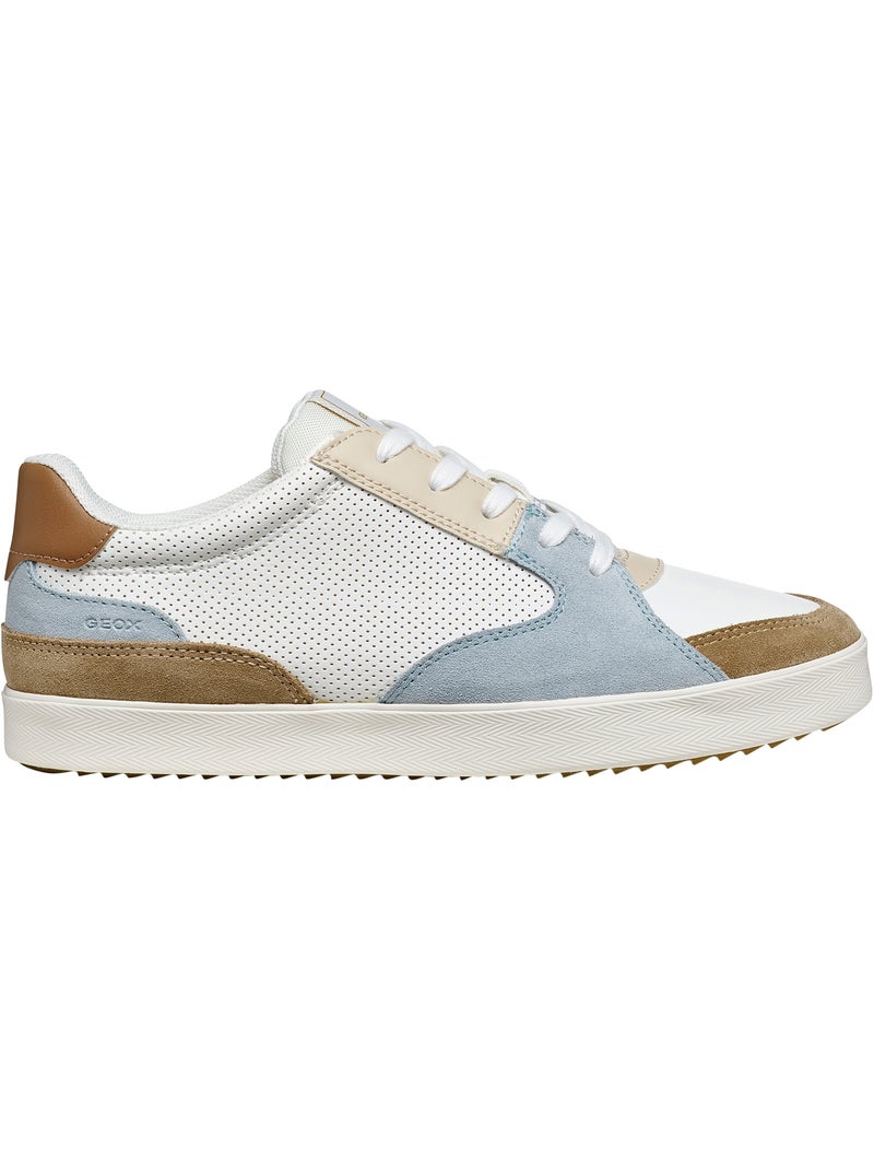 Basket Cuir Geox Blomiee Multicolore - Kiabi