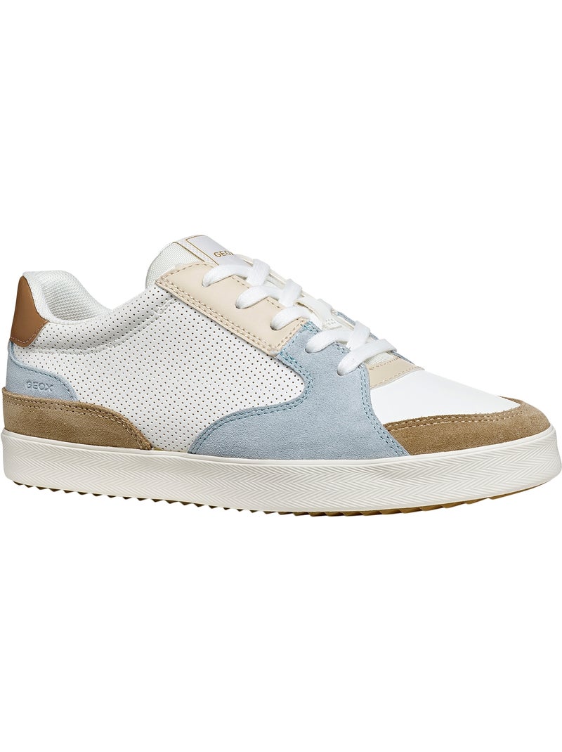 Basket Cuir Geox Blomiee Multicolore - Kiabi
