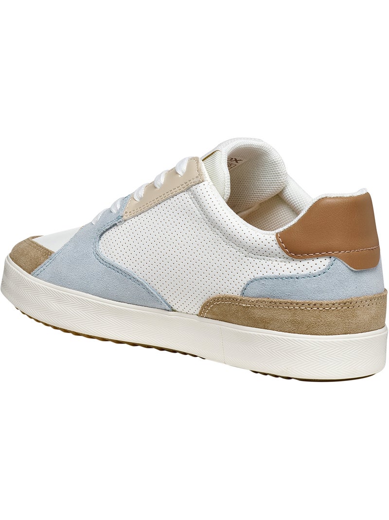 Basket Cuir Geox Blomiee Multicolore - Kiabi