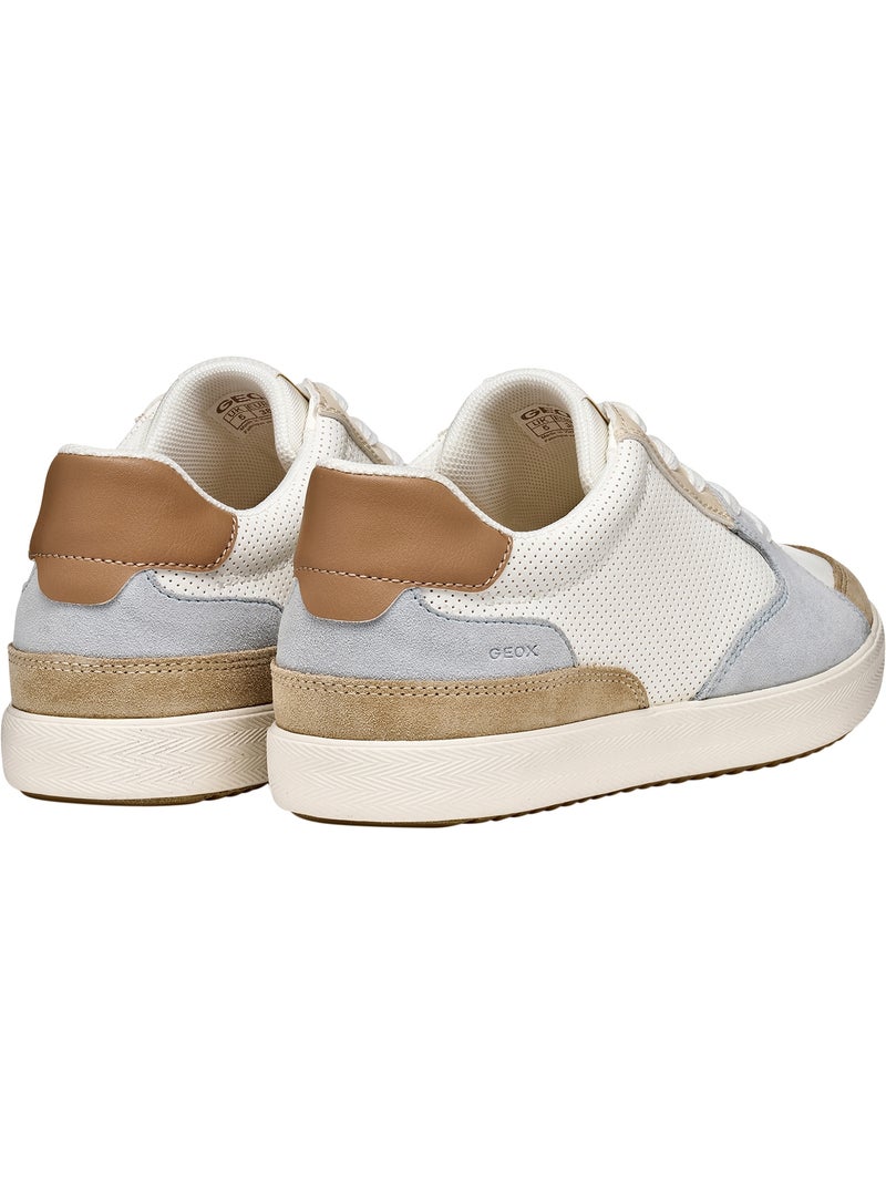 Basket Cuir Geox Blomiee Multicolore - Kiabi