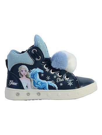 Basket Cuir Geox Enfant Skylin