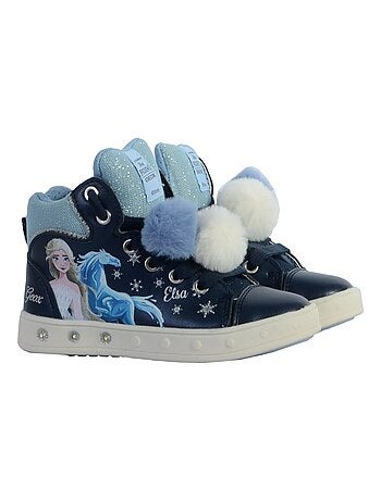 Basket Cuir Geox Enfant Skylin