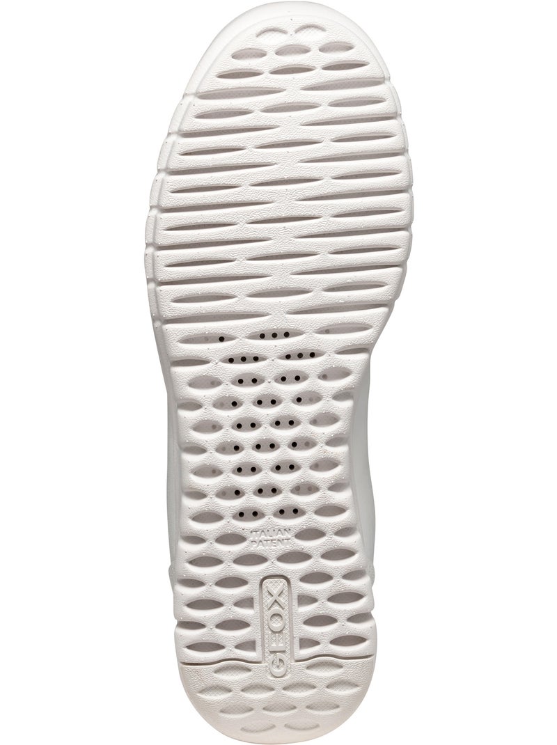 Basket Cuir Geox Flextride Plus Blanc - Kiabi