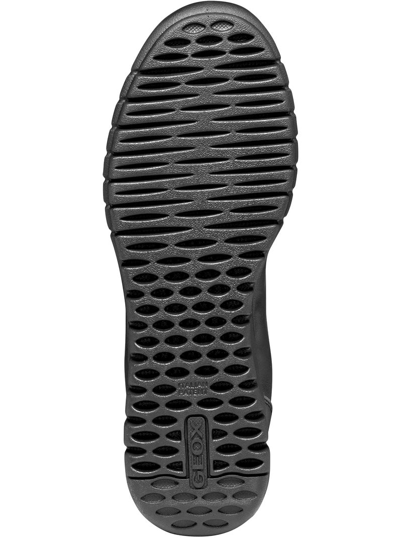 Basket Cuir Geox Flextride Plus Noir - Kiabi