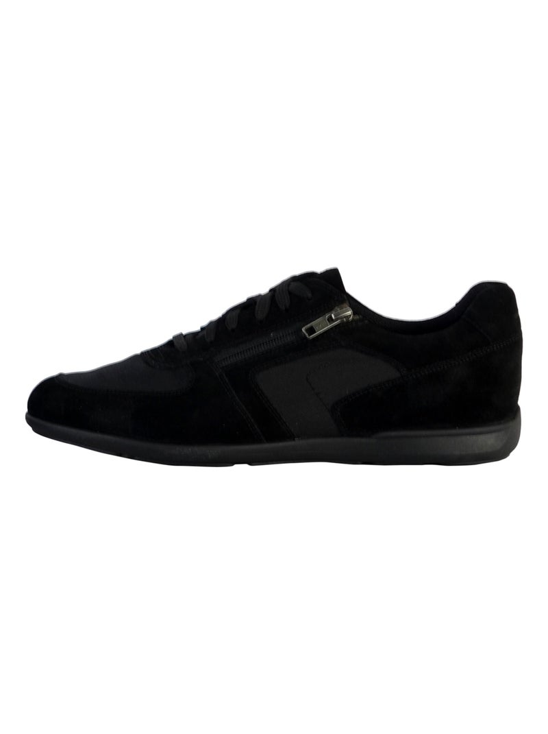 Basket Cuir Geox Ionio Noir - Kiabi