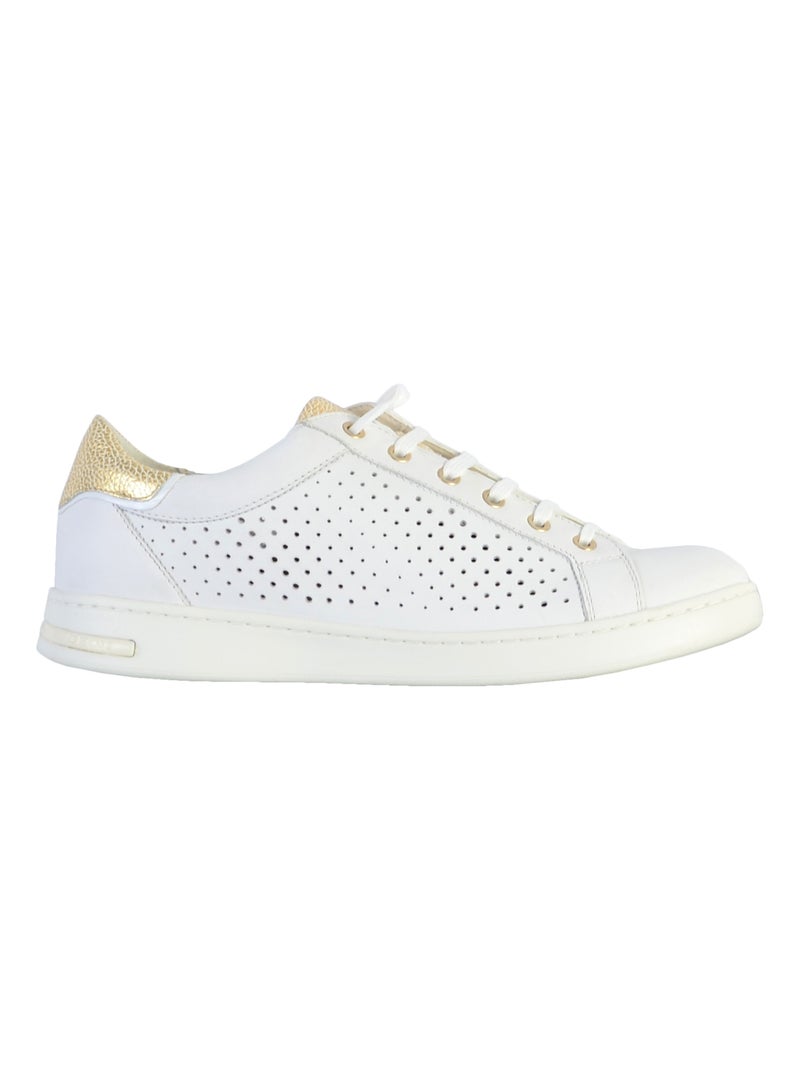 Basket Cuir Geox Jaysen Nappa Blanc - Kiabi