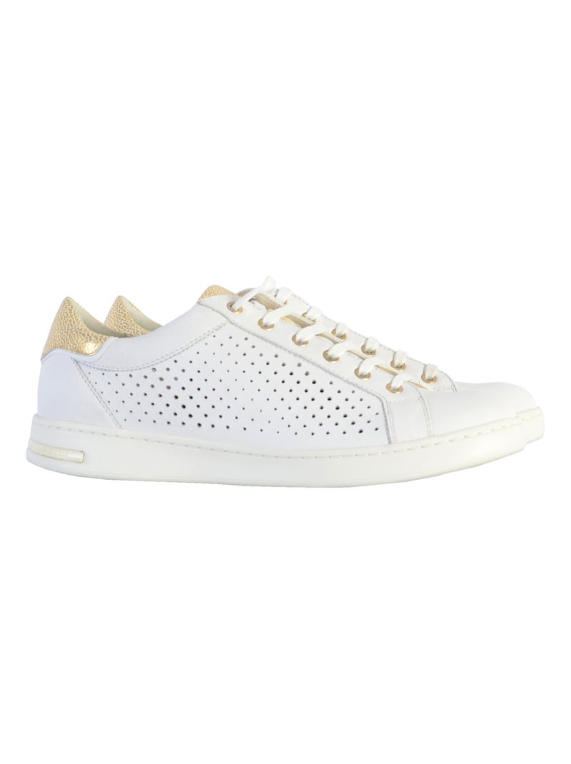 Basket Cuir Geox Jaysen Nappa Blanc - Kiabi