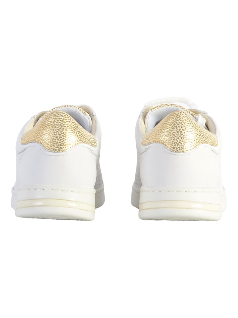 Basket Cuir Geox Jaysen Nappa Blanc - Kiabi