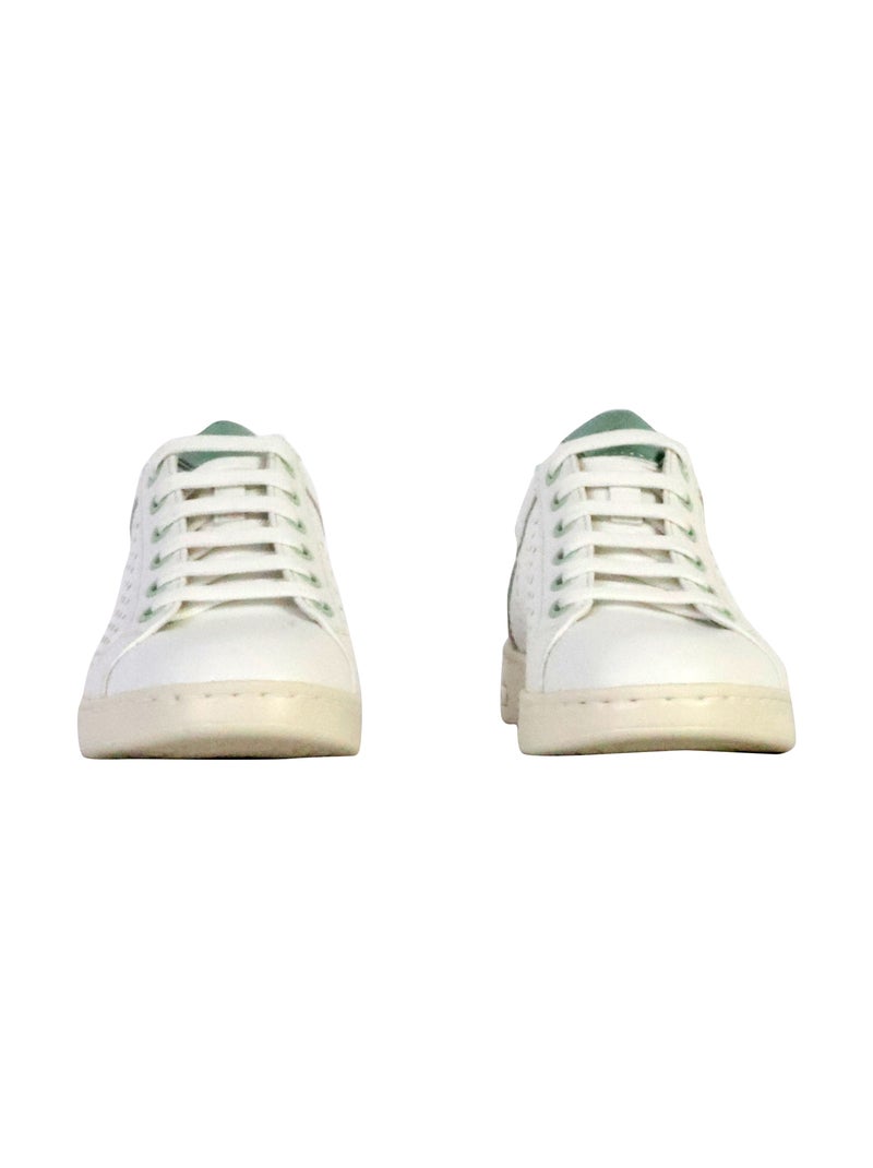 Basket Cuir Geox Jaysen Nappa Blanc - Kiabi