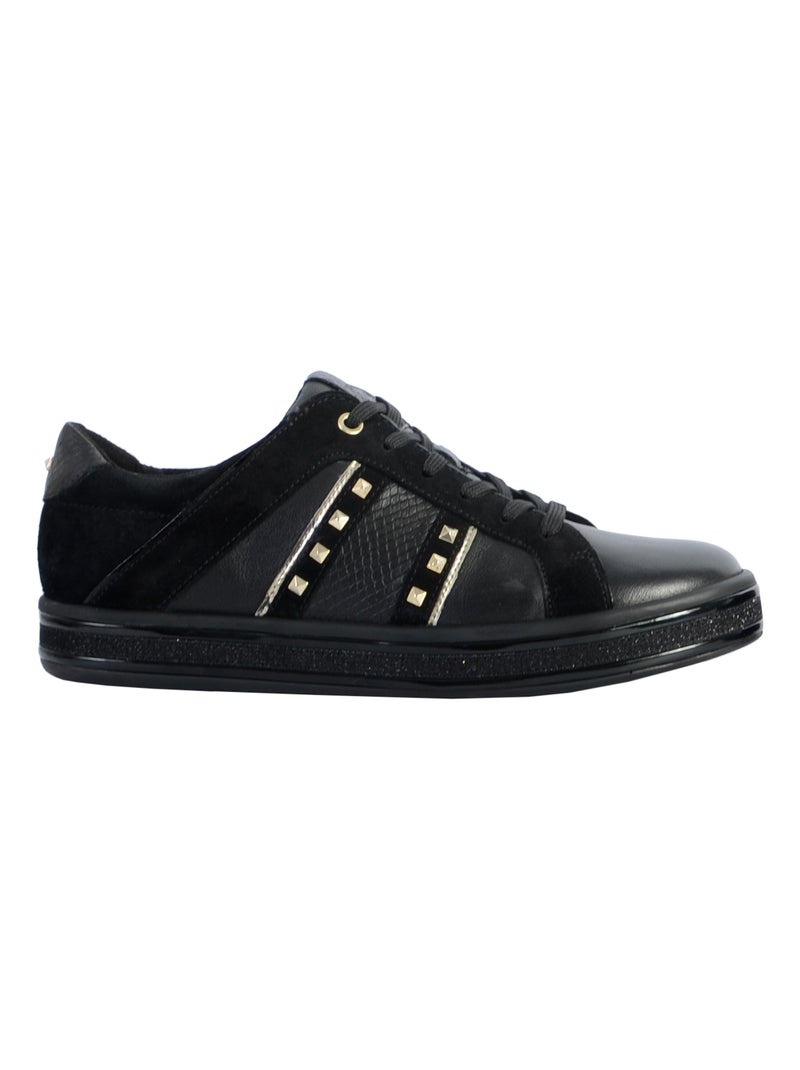 Basket Cuir Geox Leelu D16FFC Noir - Kiabi