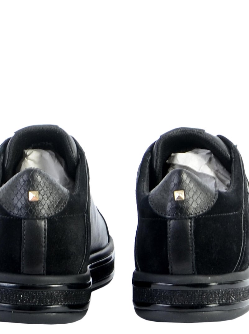Basket Cuir Geox Leelu D16FFC Noir - Kiabi