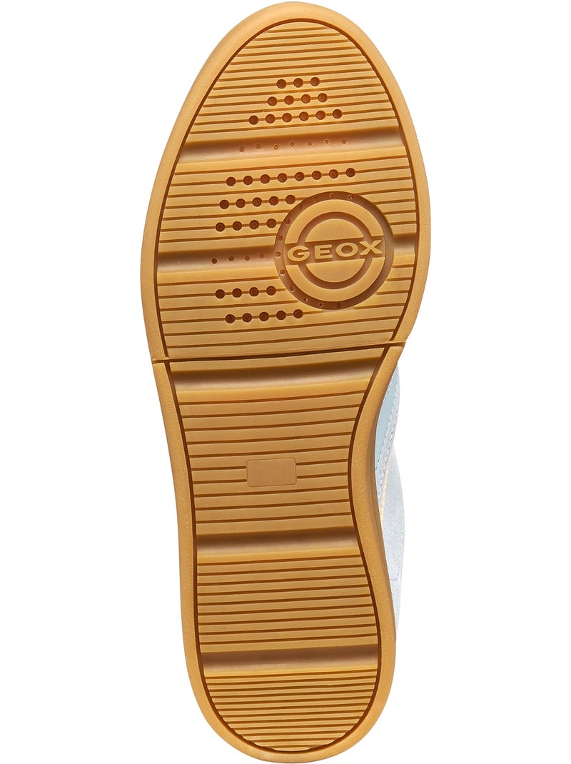 Basket Cuir Geox Meleda Bleu - Kiabi